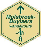 routebord Molsbroek-Buylaers wandelroute