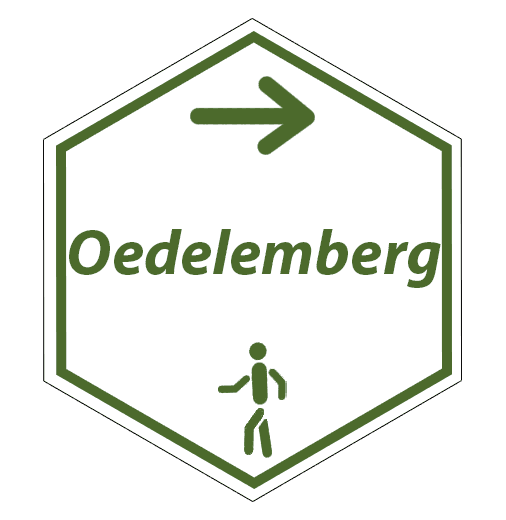 routebord Oedelembergwandelroute