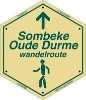routebord Sombeke-Oude Durme Wandelroute Lus 1