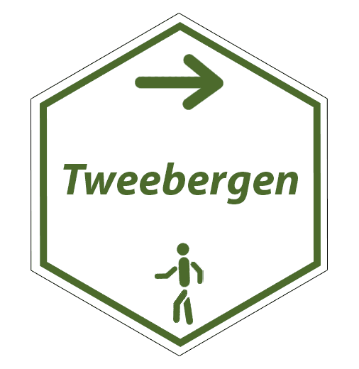 routebord Tweebergenwandelroute