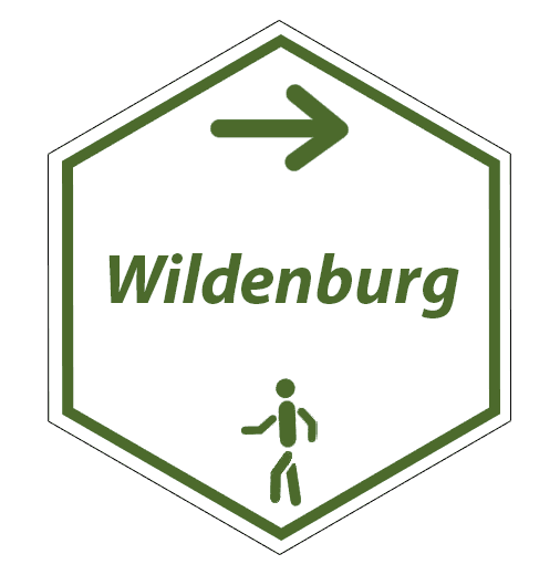 routebord Wildenburgwandelroute