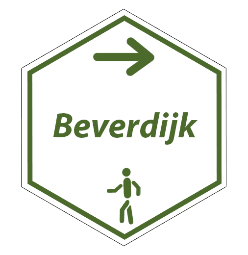 routebord Beverdijkwandelroute
