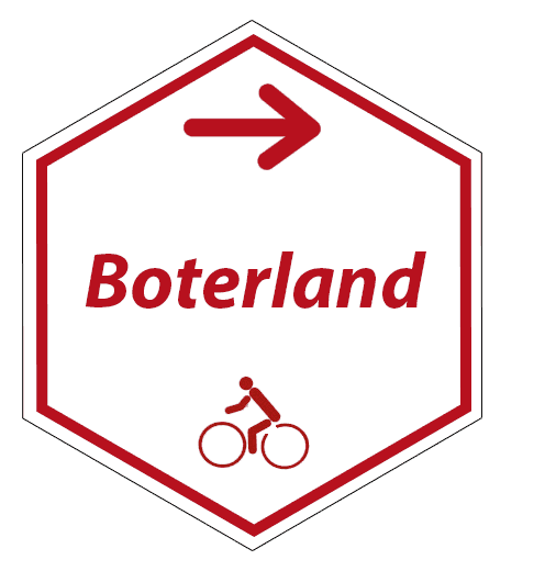 routebord Boterlandfietsroute