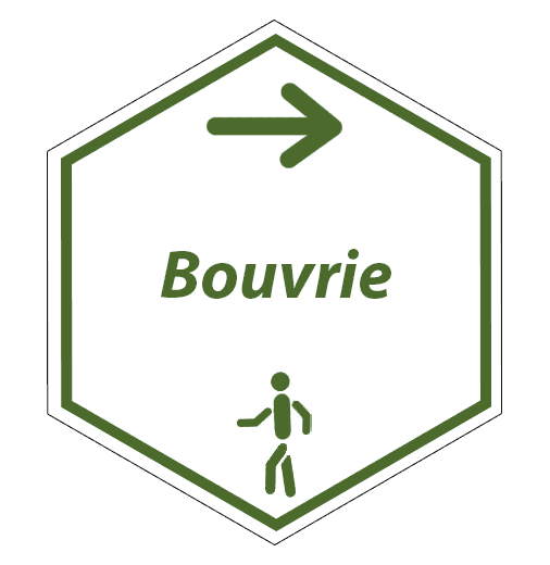 routebord Bouvriewandelroute