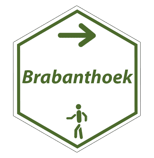 routebord Brabanthoekwandelroute