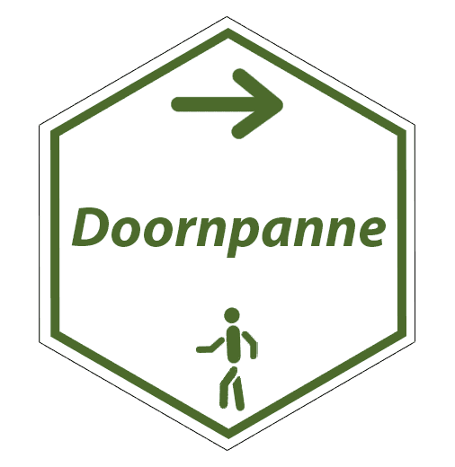 routebord Doornpannewandelroute