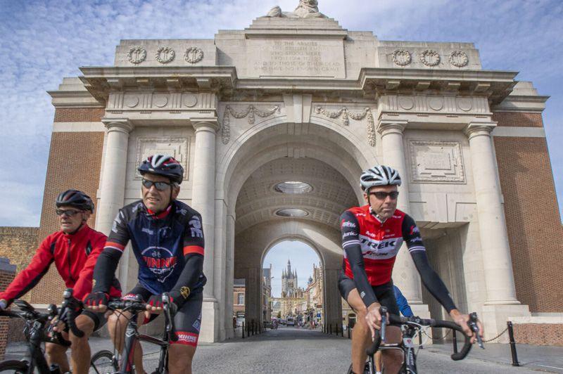 Fietsroutes in Ieper