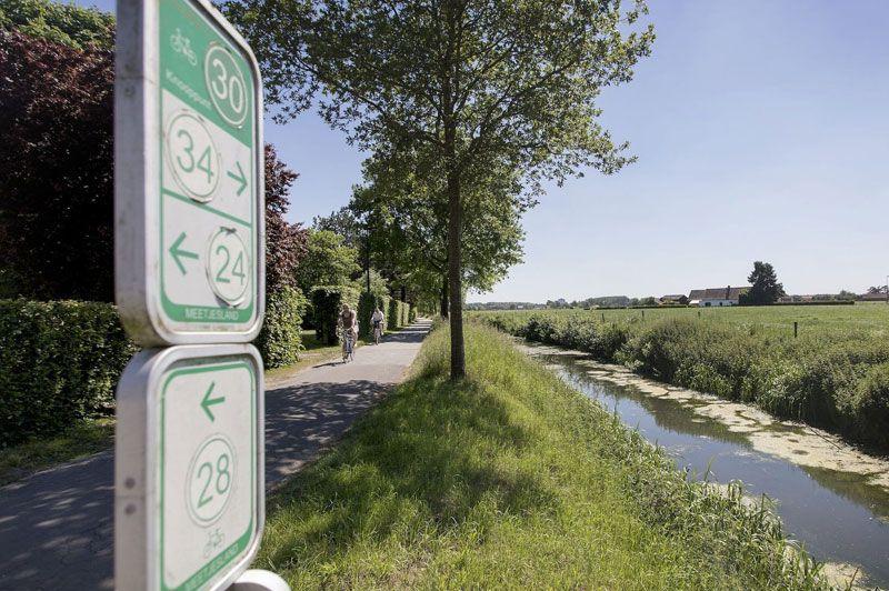 Fietsroutes in Maldegem