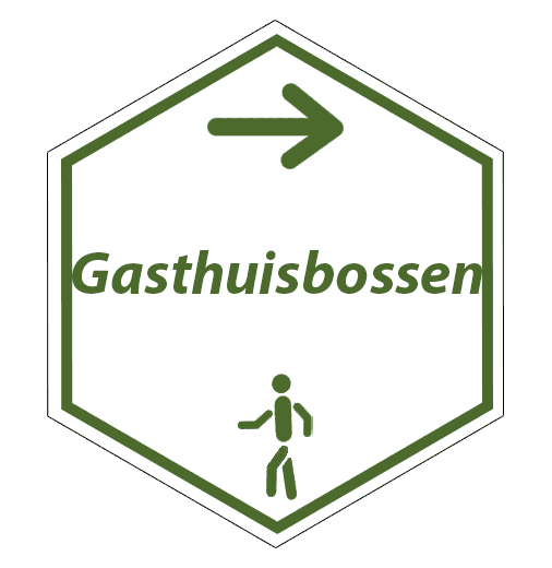 routebord Gasthuisbossenwandelroute