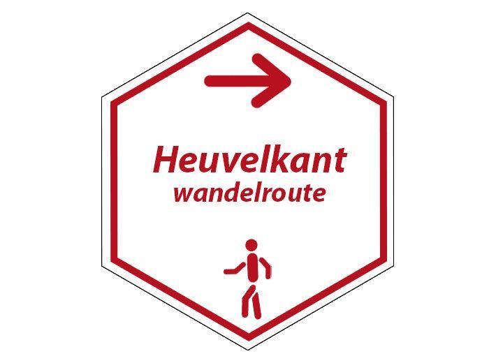 routebord Heuvelkantwandeling