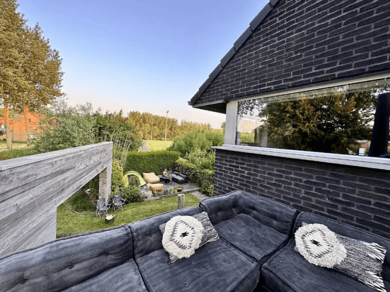 Hippe kamer met dakterras foto 4