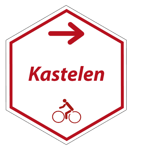 routebord Kastelenfietsroute