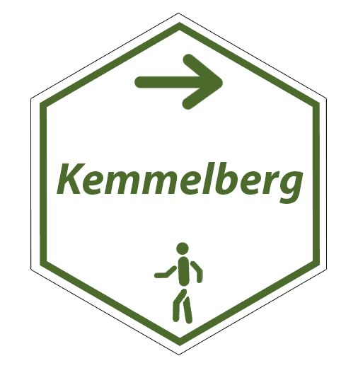 routebord Kemmelbergwandelroute