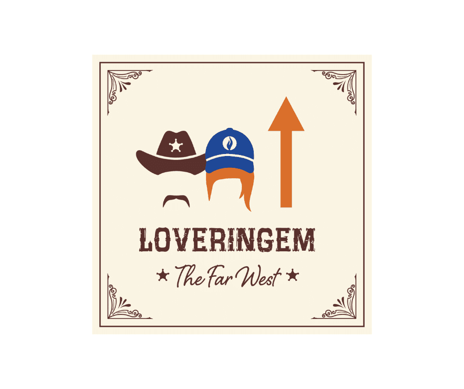 routebord Loveringem fietsroute