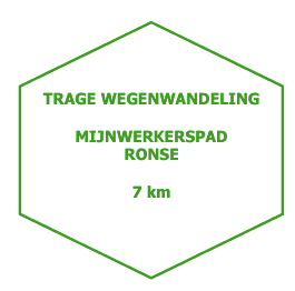 routebord Mijnwerkerspad Ronse