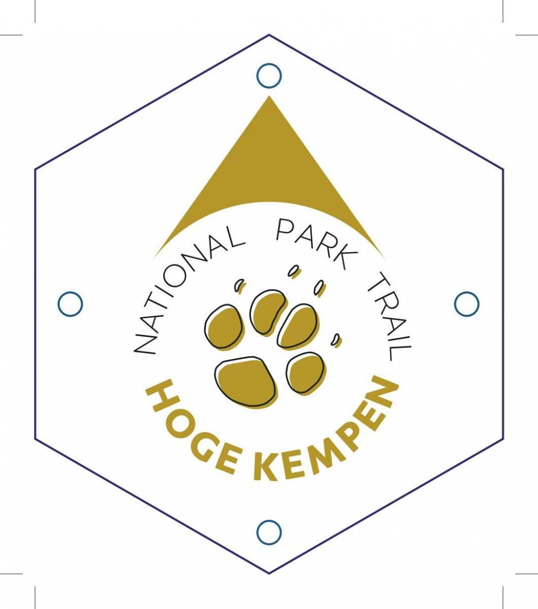 routebord Nationaal park Hoge Kempen - Etappe 5: Thorpark - Kattevennen
