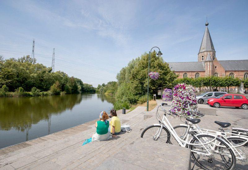 Langs kunst in de Leistreek fietsroute