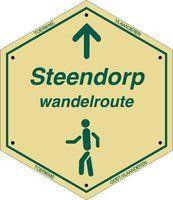 routebord Steendorp Wandelroute