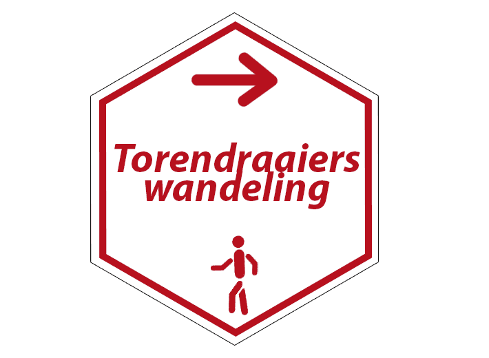 routebord Torendraaierswandeling