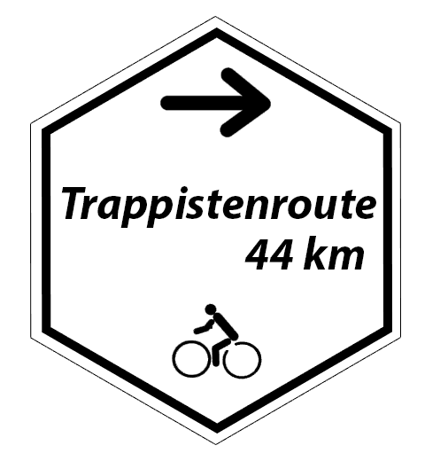 routebord Trappistenroute