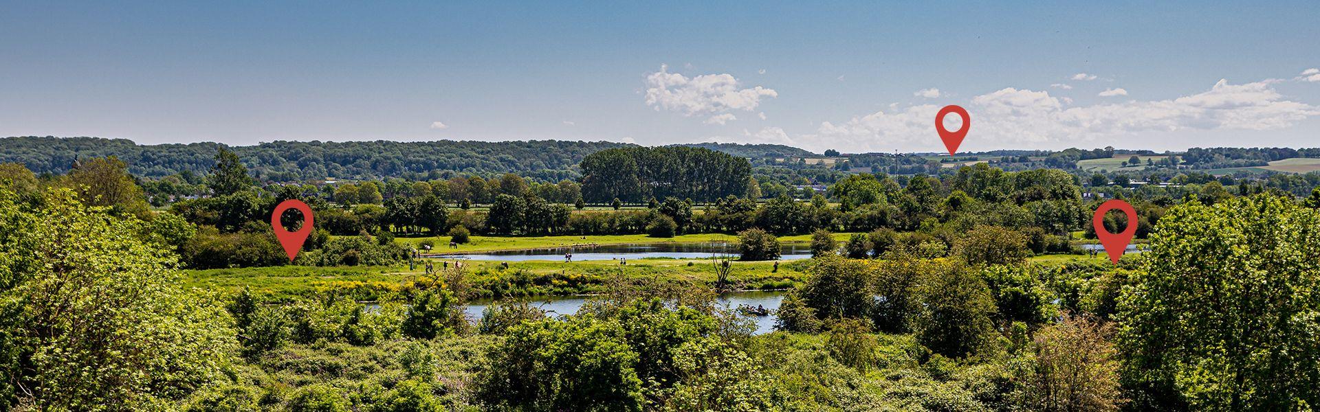 Wandelroutes in de buurt