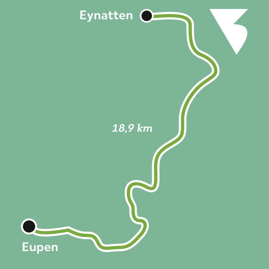 Etappe 2 : Eynatten - Eupen