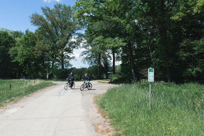 Fietsroutes in Aalter