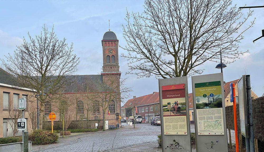 Start Oude Kalevallei wandelroute lus 2