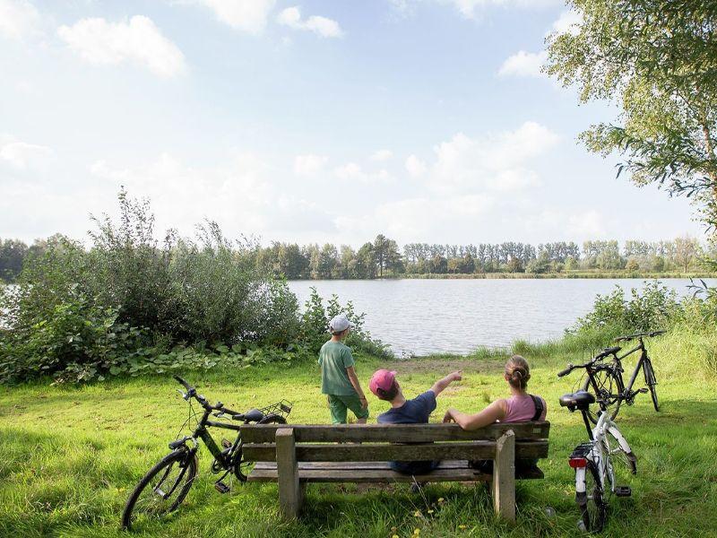 Tussen Moervaart en Zuidlede fietsroute